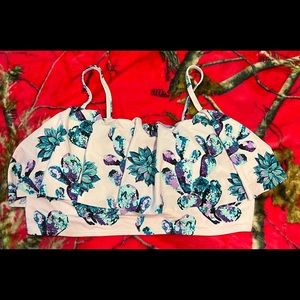 Moly Bell Swimsuit top color is light lavender/purple